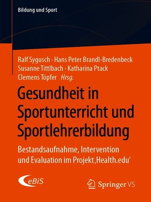 cover image of Gesundheit in Sportunterricht und Sportlehrerbildung